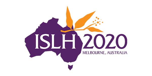 ISLH 2020 logo. XXXIII International Symposium on Technical Innovations in Laboratory Hematology Melbourne, Australia - Melbourne Convention and Exhibition Centre May 21-23, 2020
