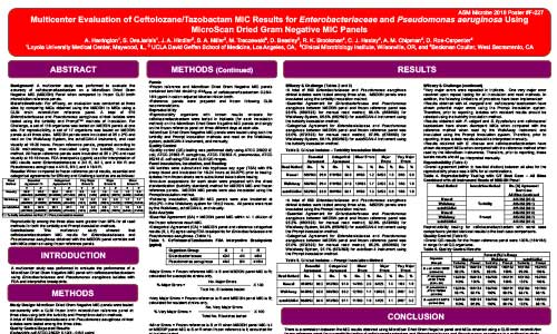 2018 ASM Ceftolozane Poster 2018 ASM Ceftolozane Poster